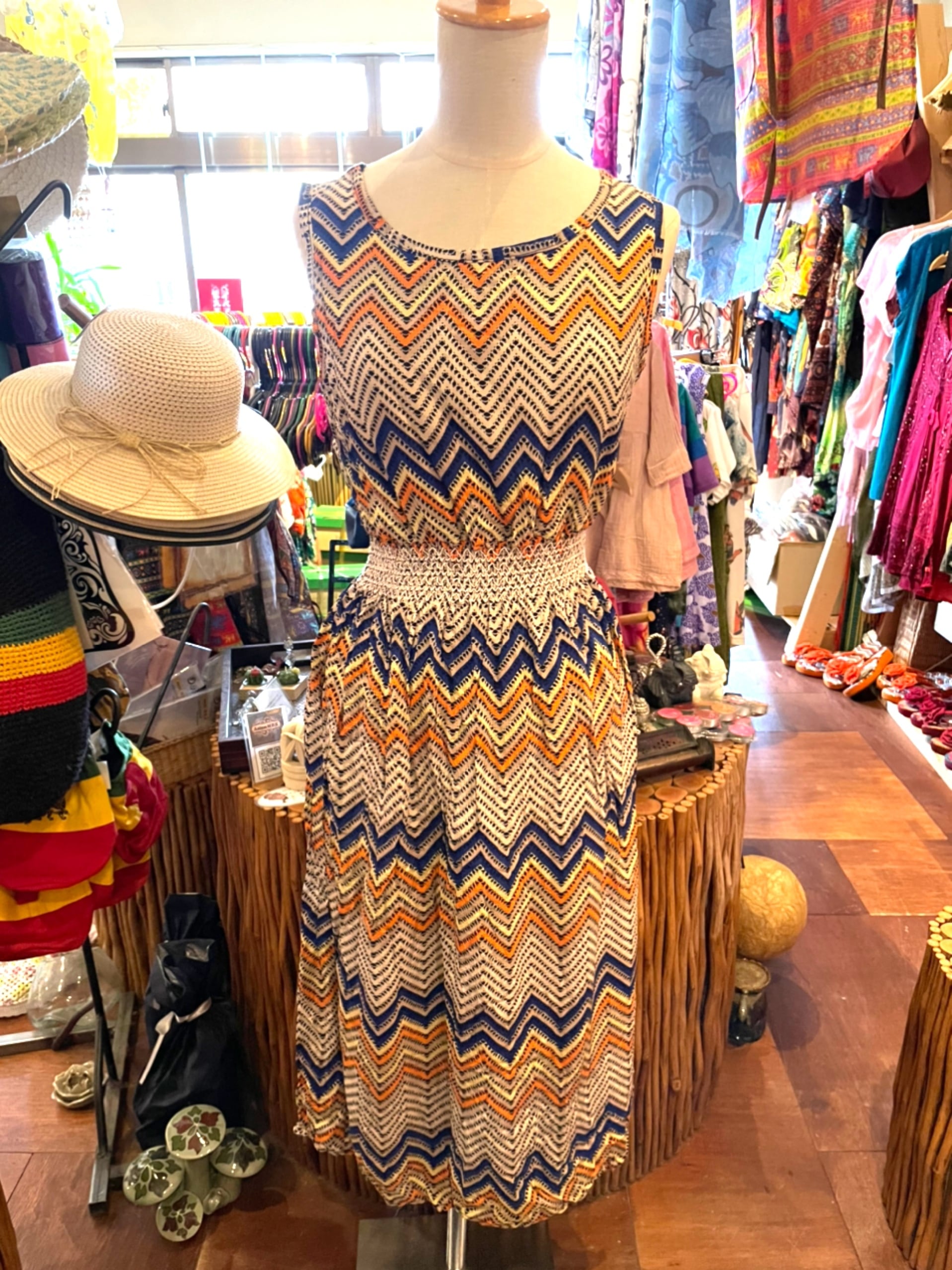 ワンピース ロングワンピース ノースリーブ タンクトップ 個性的 エスニックワンピース リゾートワンピース ワンピ カジュアル 大人 春 夏 秋 ゆったり 体型カバー ナチュラルファッション アジアンファッション エスニックファッション アフリカンファッション アジアン