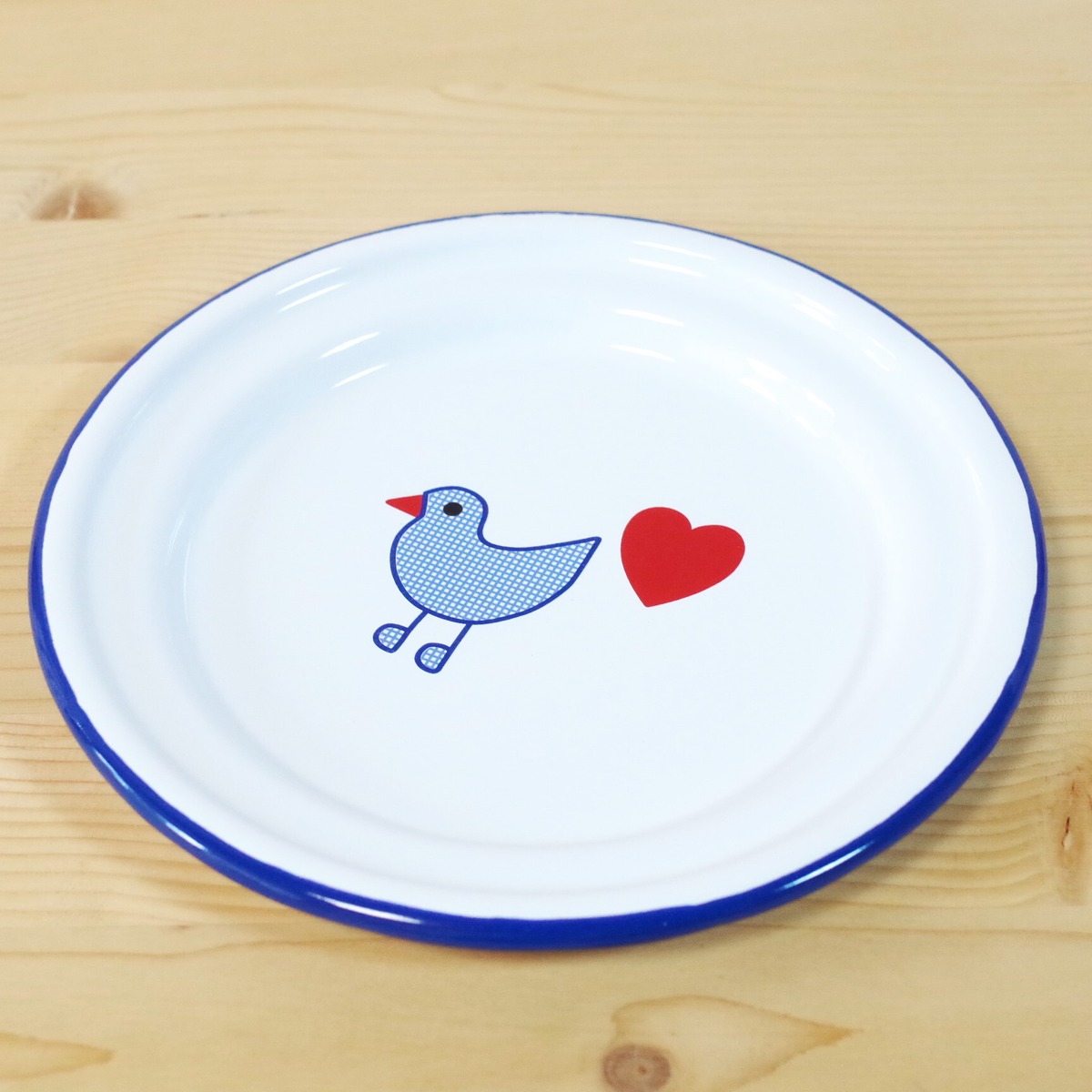 青い鳥 お皿 | 木のおもちゃ専門店 おもちゃ箱 イカロス 公式 