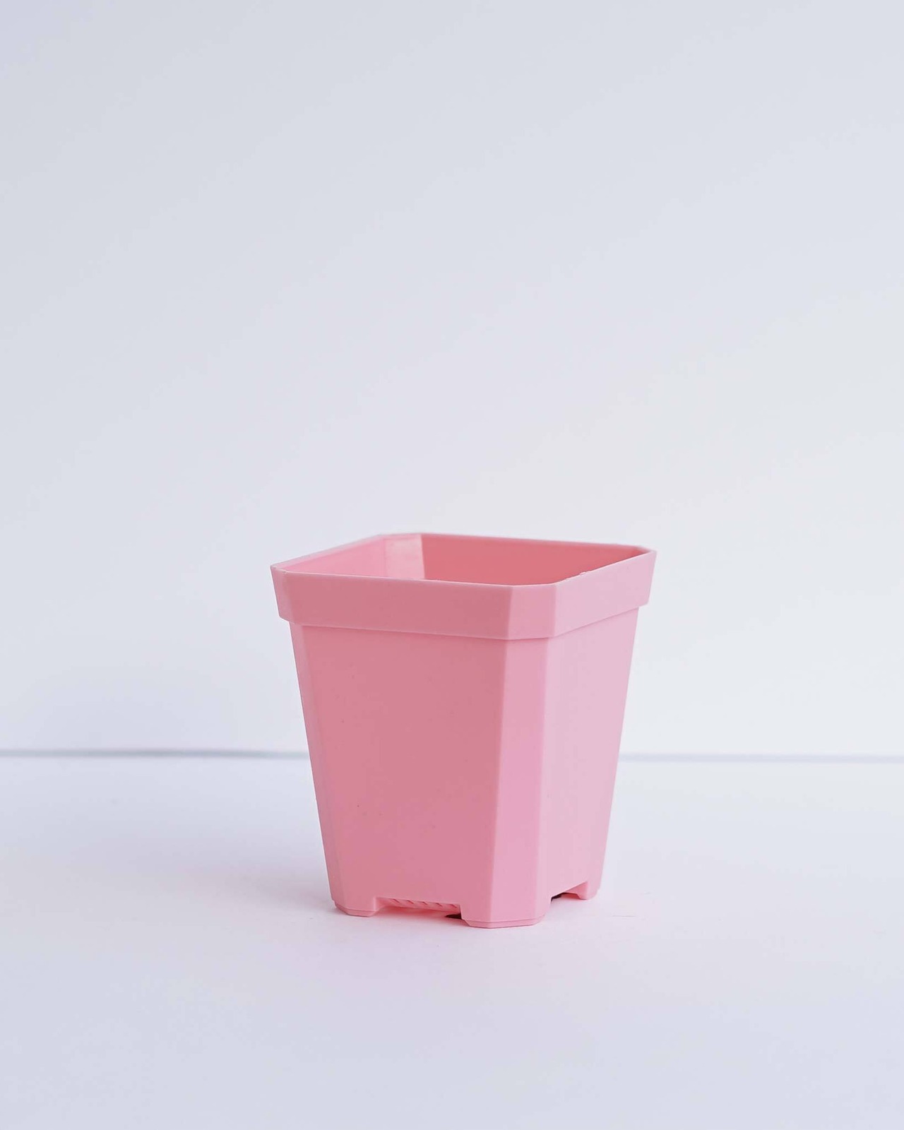 Solid Square Pot  7cm ピンク