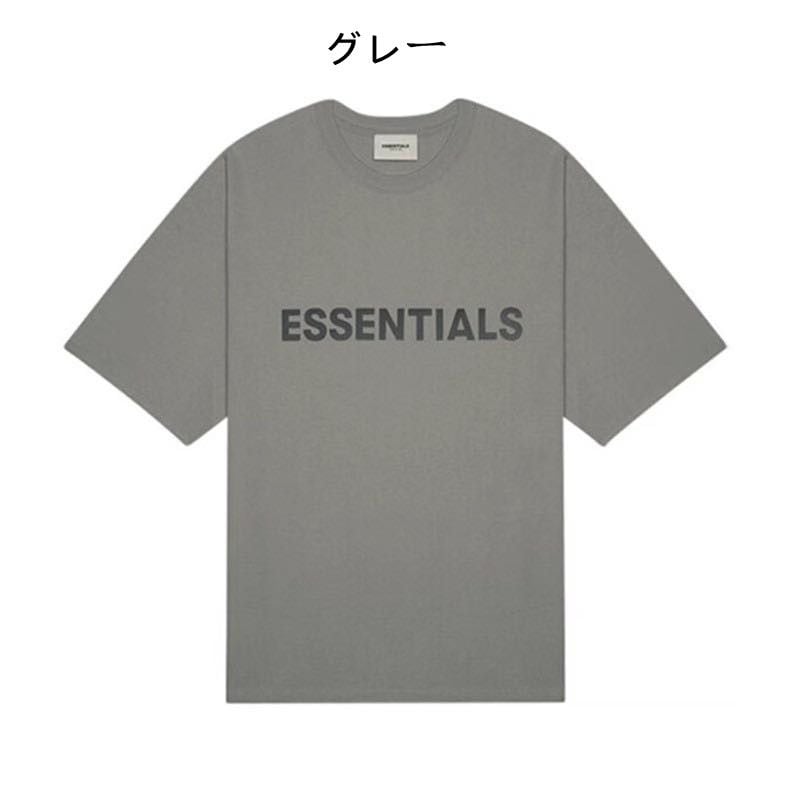 エッセンシャルズ　FOG ESSENTIALS 半袖Tシャツ グレー M 男女