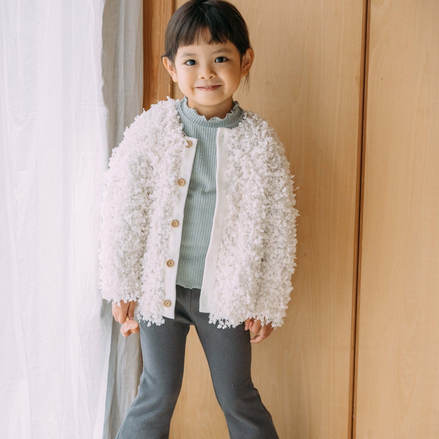 極美品✨銀サガ　サガミンク　ポンチョ　カーディガン　フワフワモコモコ♪ 極美品✨銀サガ サガミンク ポンチョ カーディガン フワフワ