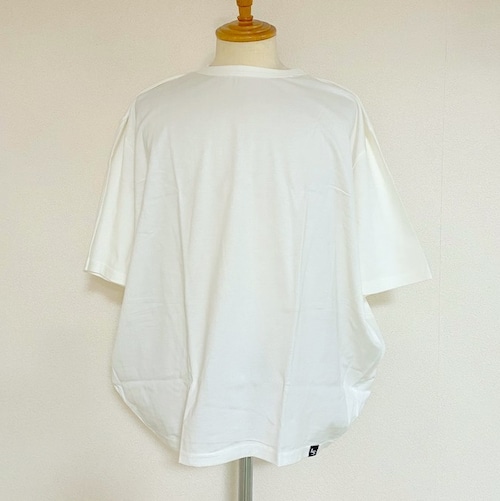 Balloon Half Sleeve Cut & Sewn　White