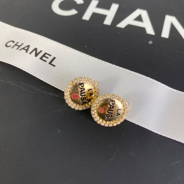 CHANEL シャネル ココマーク ピアス/イヤリング ゴールド A-6031