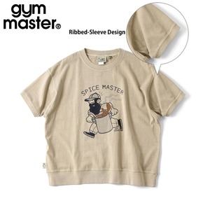 gym master ジムマスター 6.2oz ピグメント SPICE MASTER ビッグTシャツ｜ヴィンテージ加工 オーバーサイズ 半袖TEE G733783-F ベージュ