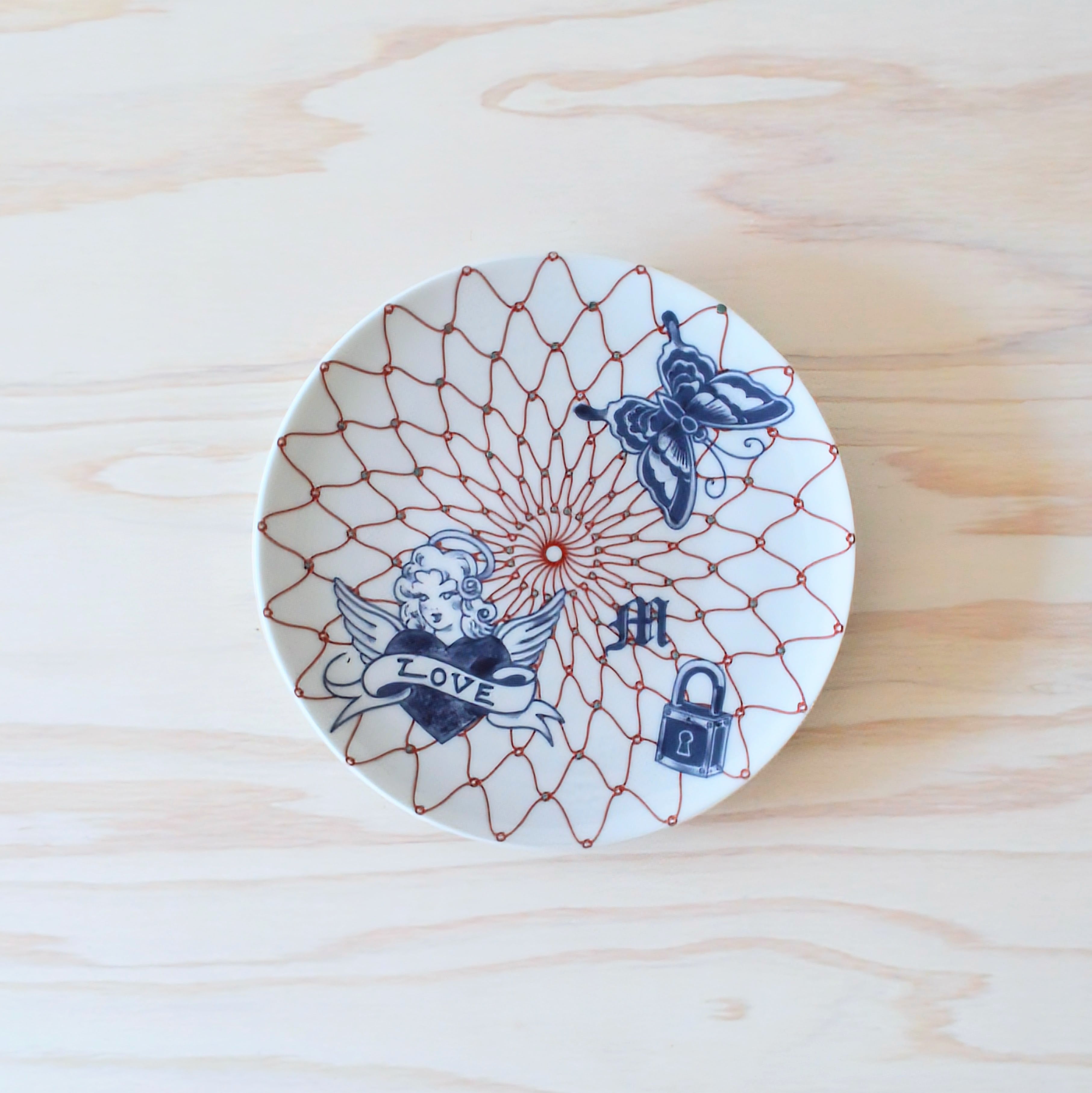 RESTOCK】MIZUKI KUTANI / TATTOO Plate 5寸 #2 | MA STORE