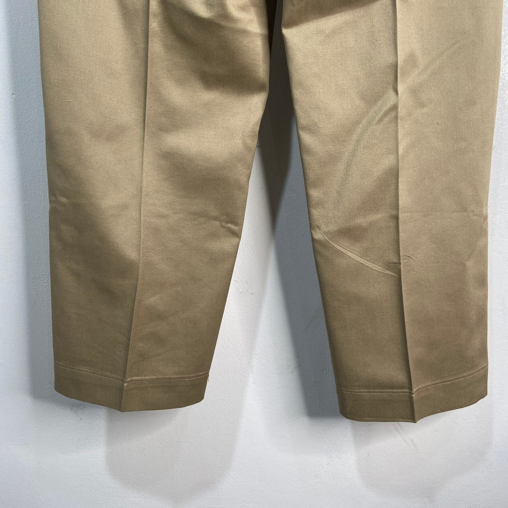 送料無料』70s U.S.ARMY ミリタリートラウザーズチノパンツ カーキ 
