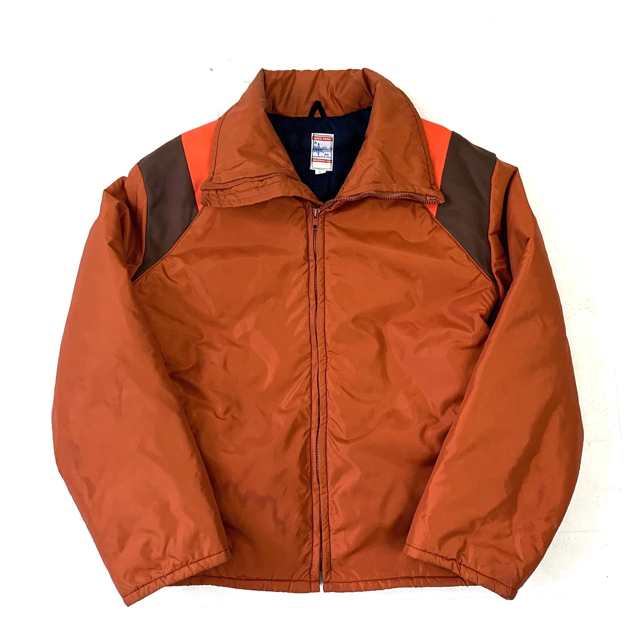 1970's frostline kit down jacket オレンジ ダウン スキージャケット