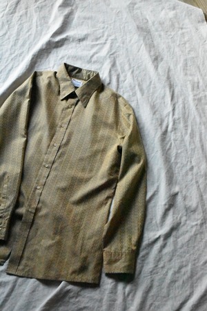 Italy made pixel pattern shirt