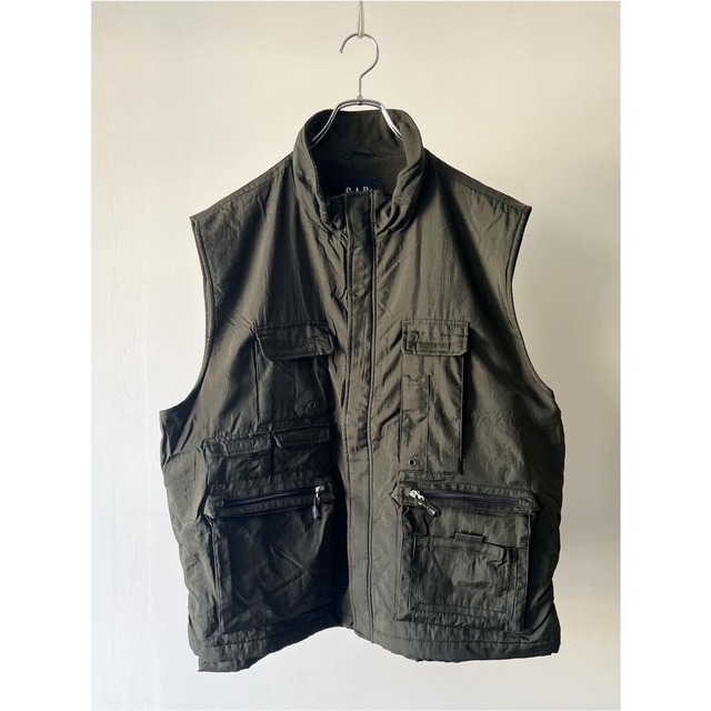 -GAP- 90s gimmick design nylon vest