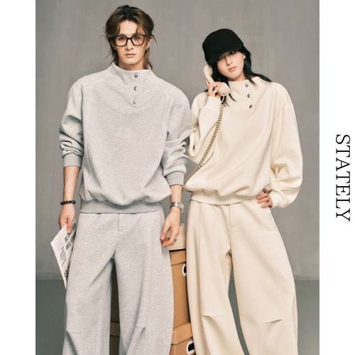 High Neck Relaxセットアップ/3color_ST47 画像