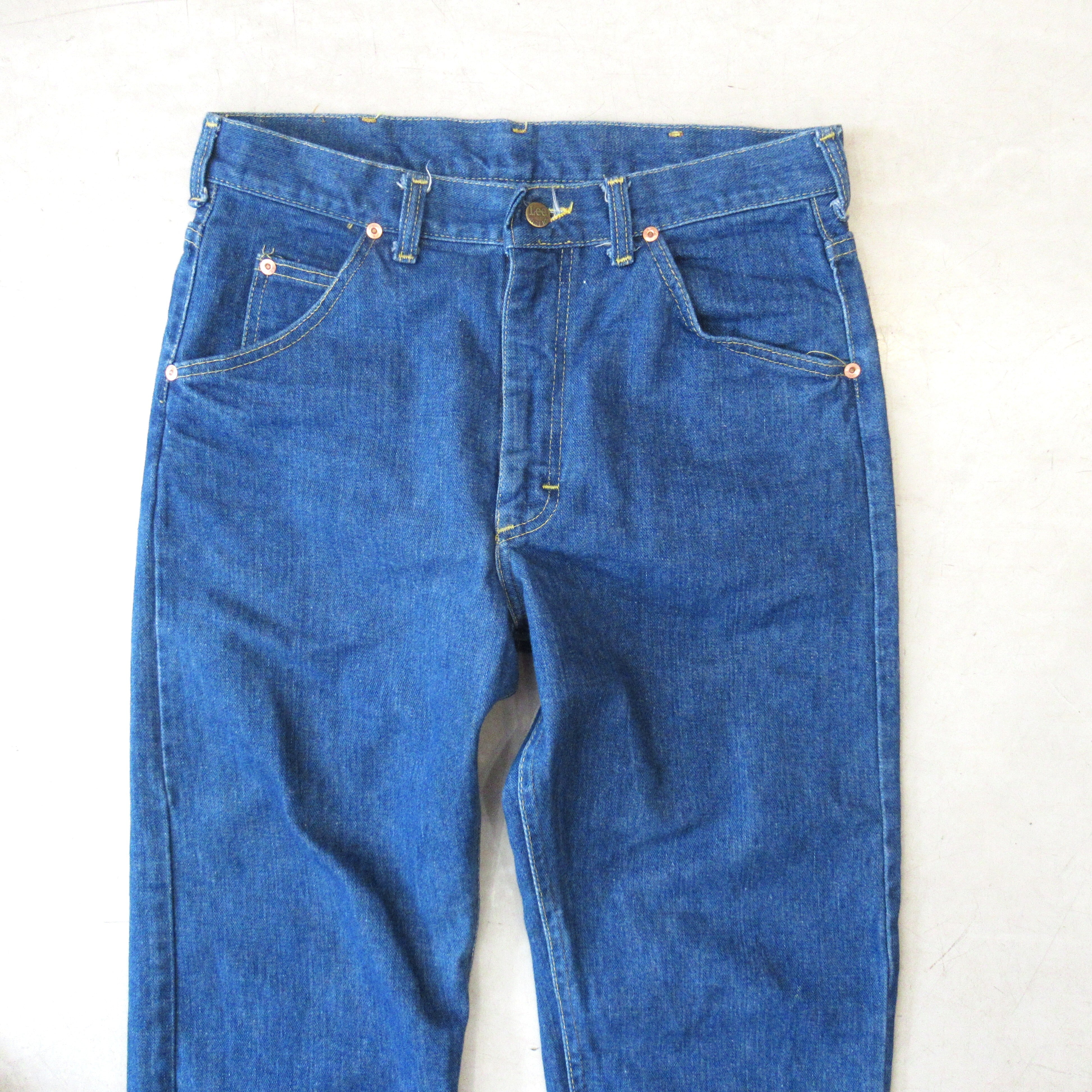 70S Lee 200 Denim Pants【W33 L33】（実寸W33 L31） | drop by