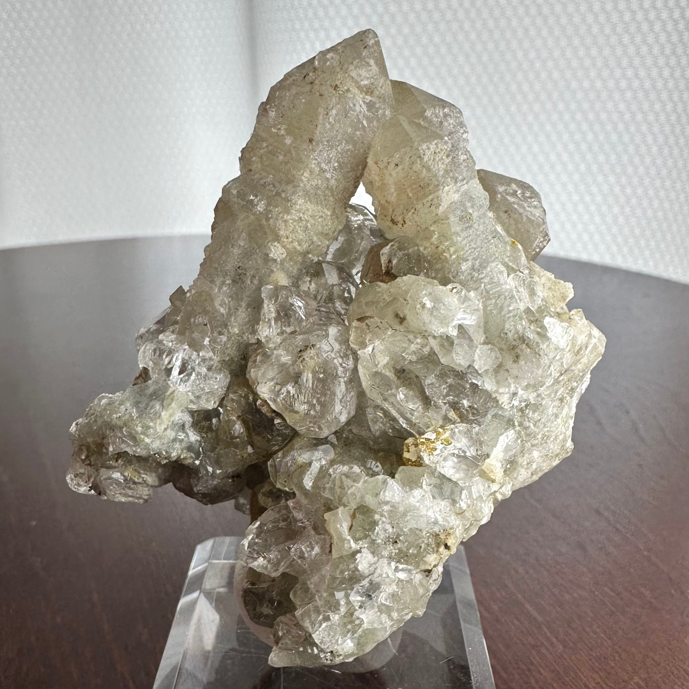 フローライト / クォーツ【Fluorite with Quartz】中国産