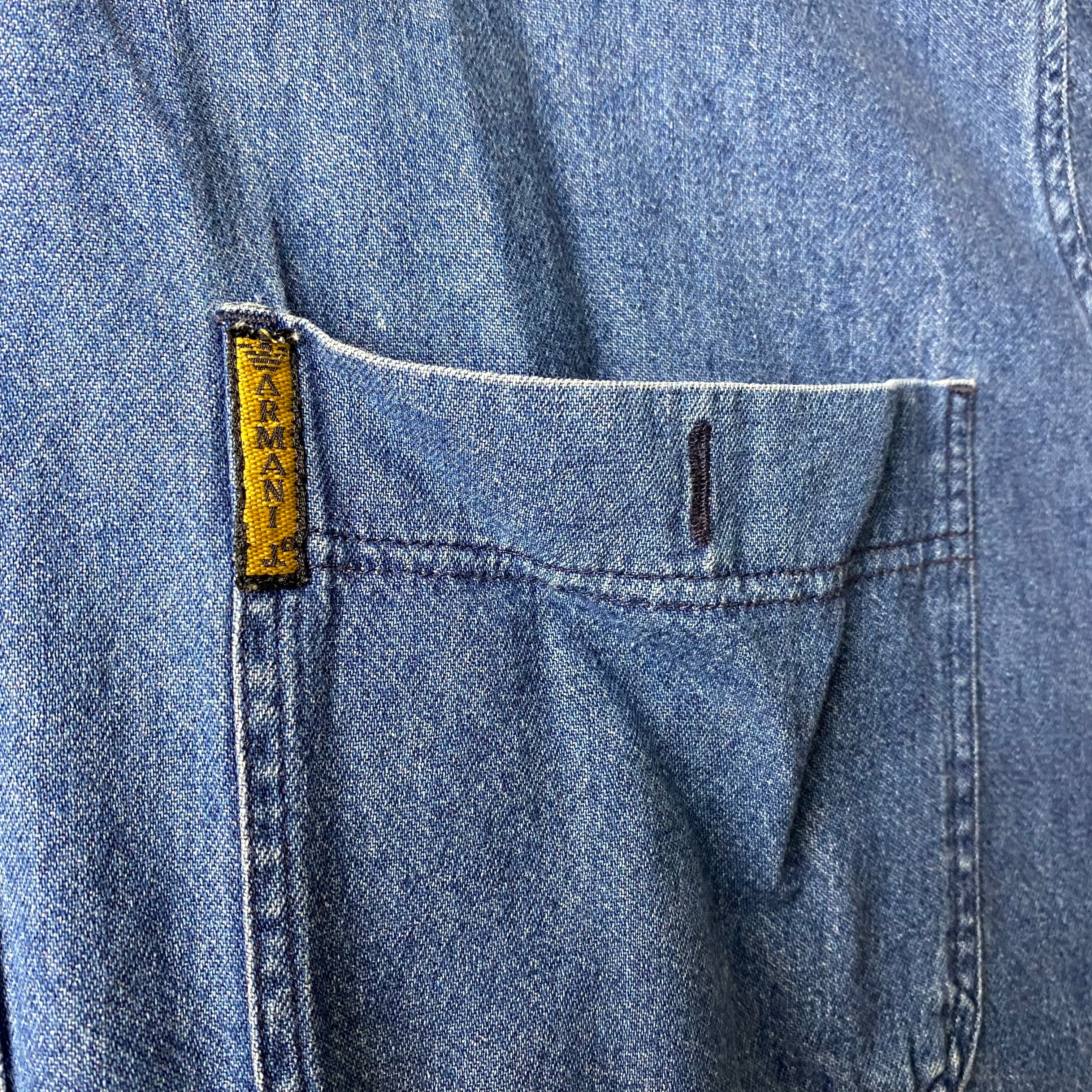 vintage ARMANI JEANS denim shirt | NOIR ONLINE