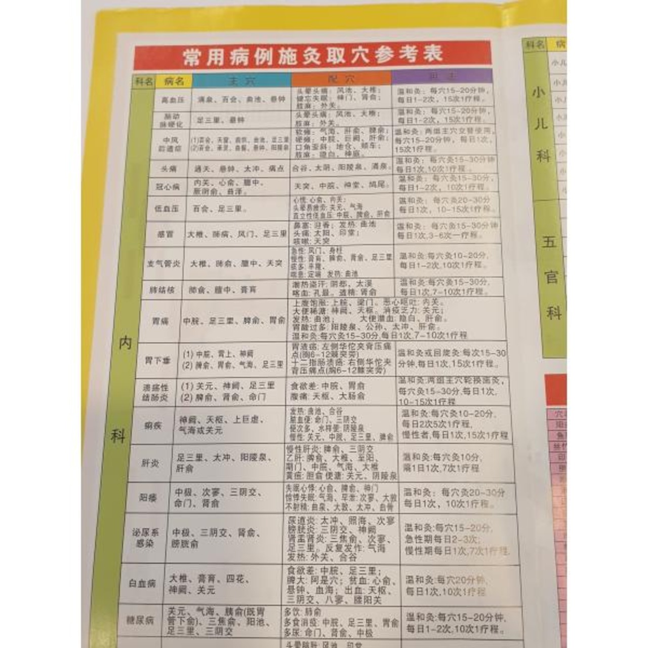 全身経絡図 ツボの位置確認 中国本土版