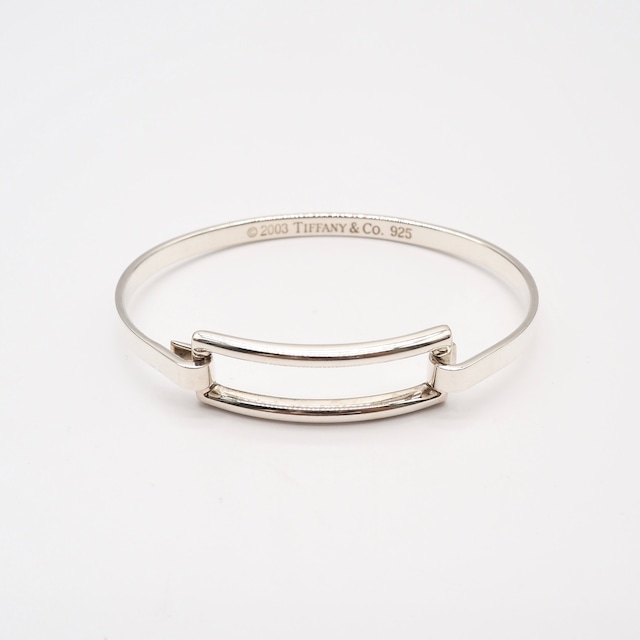 Tiffany&Co. レクタングル スクエア バングル シルバー925 ティファニー