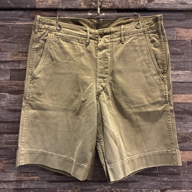 RRL SHORTS OLIVE OLD MODEL | safarionline