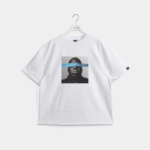 【APPLEBUM】アップルバム "NOTORIOUS BLUE FUNK" T-SHIRT (WHITE)  メンズTシャツ