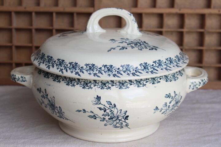 イギリス ヴィンテージ 花リム コンポティエ | VINTIQUES