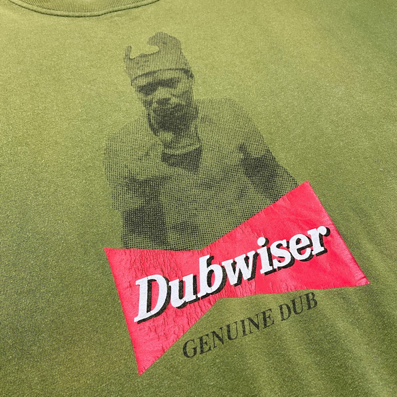 00年代 Dubwiser レーベル アドバタイジングプリントTシャツ メンズL 