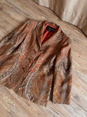 MADE IN JAPAN paisley pattern light jacket-5108-12
