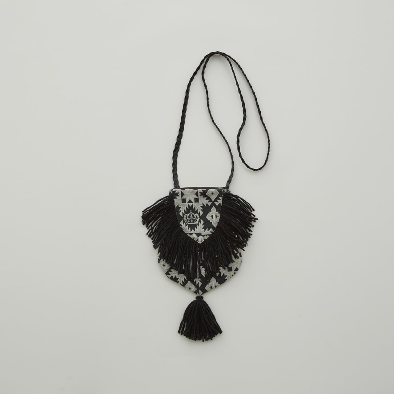 eLfinFolk(エルフィンフォルク)/ Eight Star Jaquard Pochette / black / Free