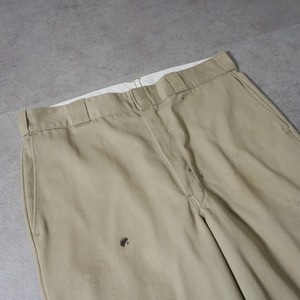 90s Dickies 874 work pants "made in USA" [W35L28.5相当] 古着