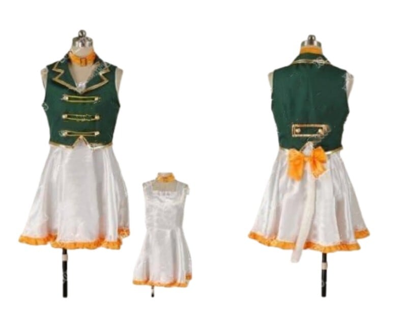 K2358 VOCALOID 嗚呼、素晴らしきニャン生 GUMI コスプレ衣装+鈴付きの首輪+猫耳+猫の尻尾+靴下+ウィッグ コスプレ衣装 cosplay コスチューム ハロウィン イベント