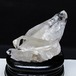 水晶 クラスター 虹入り マダガスカル産 台座付属 水晶 原石 一点物 182-9286