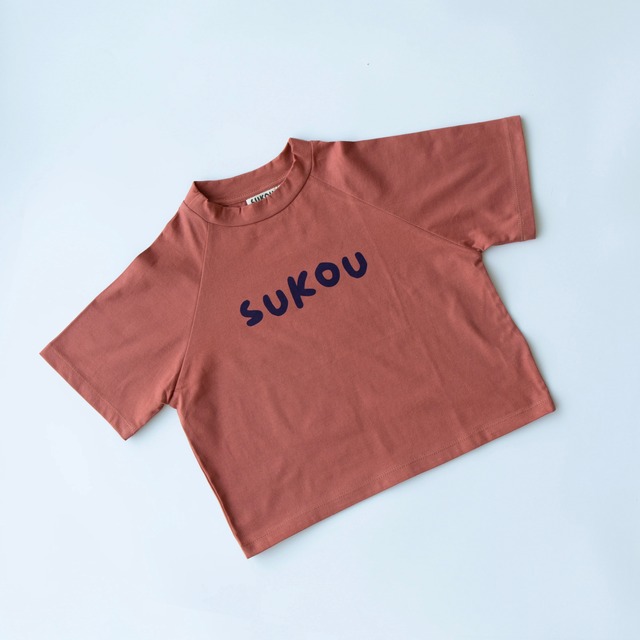 SUKOU/Signature T-shirt Sukou Rust