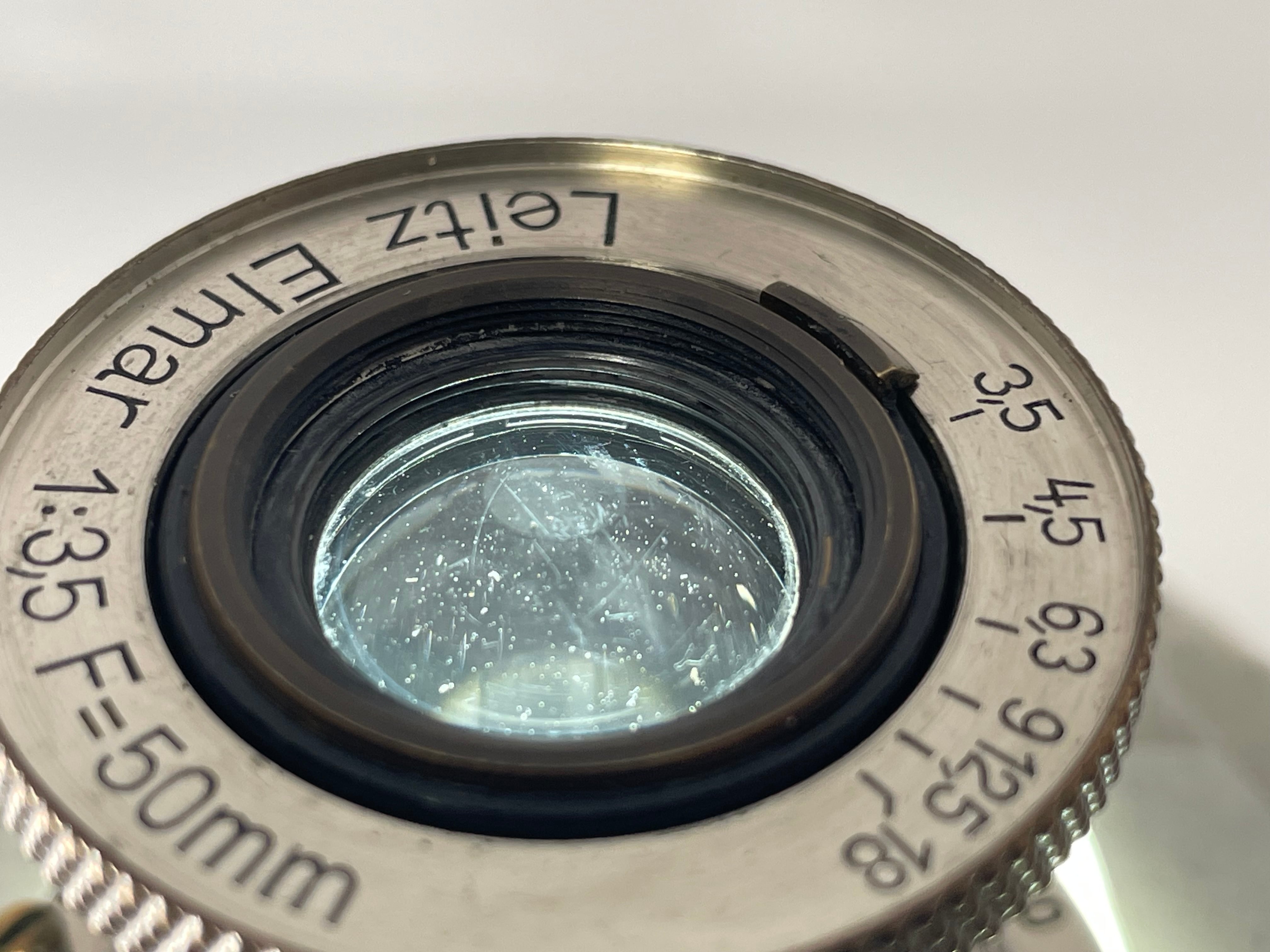 2026.4月整備済み！】 Leica Elmar 50mm f3.5 L39マウント 全周