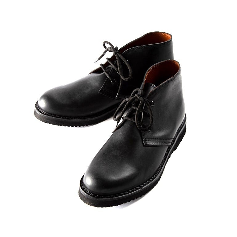 VERA MOUNTAINS 56 [ Chukka Boots ] VEGETALE NERO | SHOEISM ONLINE