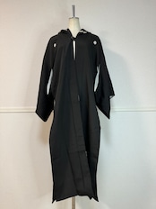 Hoodie Long Black 225
