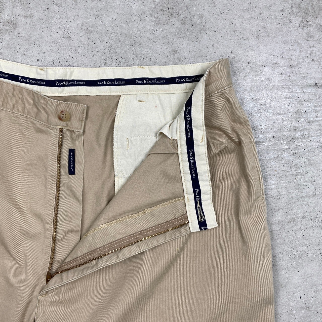 90年代 USA製 Polo Ralph Lauren ポロラルフローレン ワイドチノパンツ 