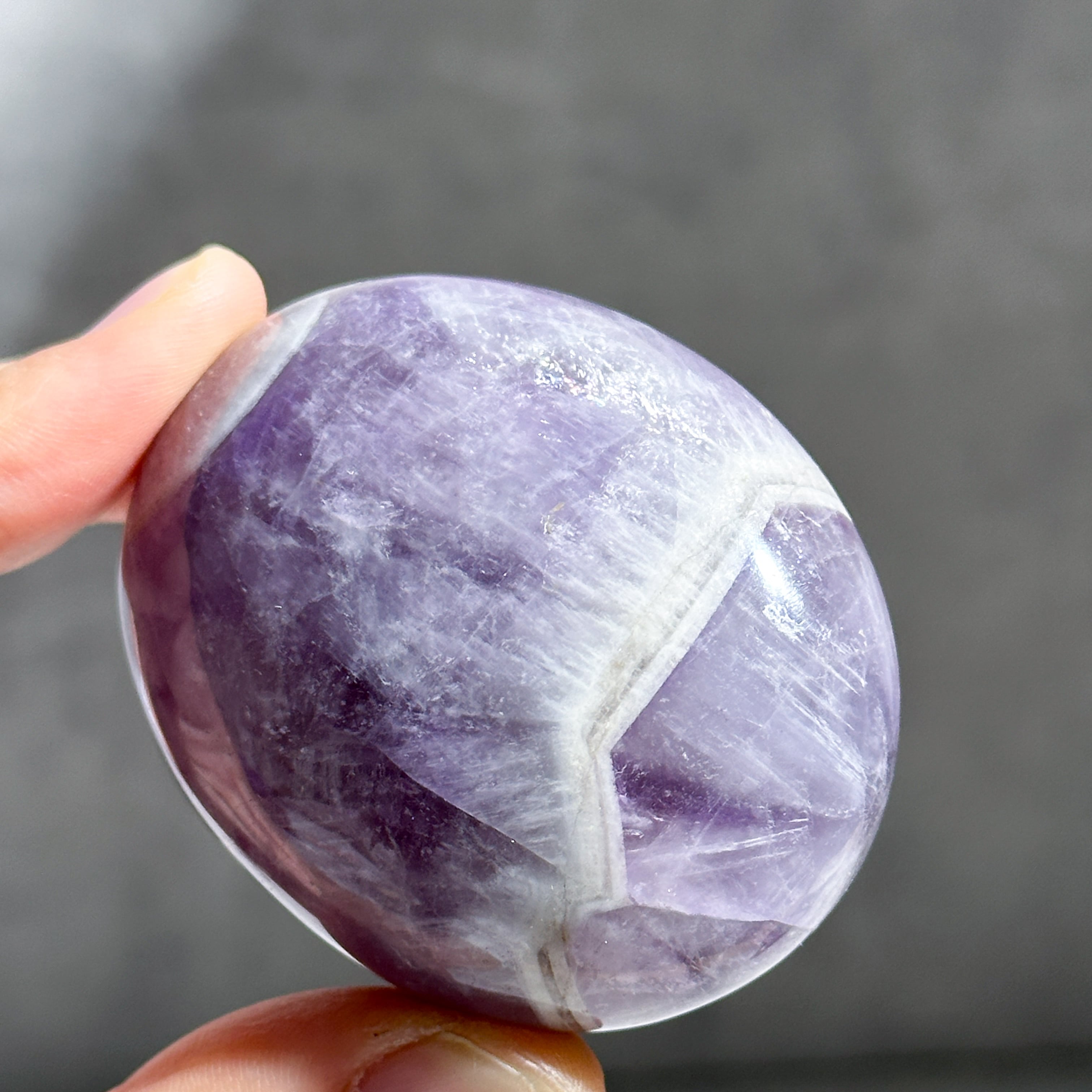 ドリームアメジスト パーム03◇ Dream Amethyst ◇天然石・鉱物