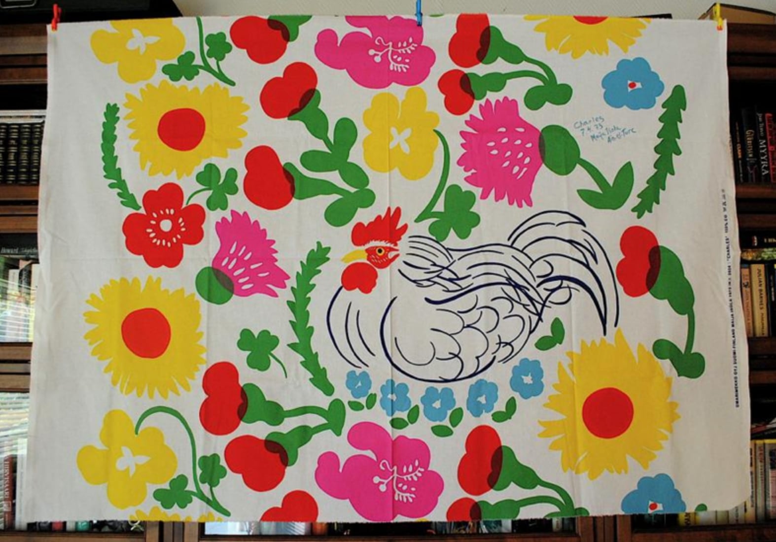 marimekko fabric CHARLES 100cm マリメッコ生地 チャールズ 