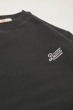 CLASSIC LOGO SWEAT SHIRT SUPER HEAVY [BLACK]