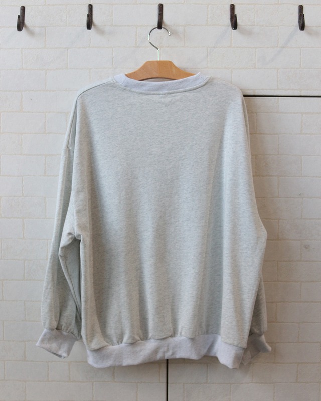 【LUPILIEN】ネコプリント　ビッグ裏毛スウェット 　(251069)