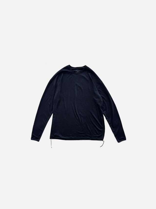 040 crewneck L/S tee / size0