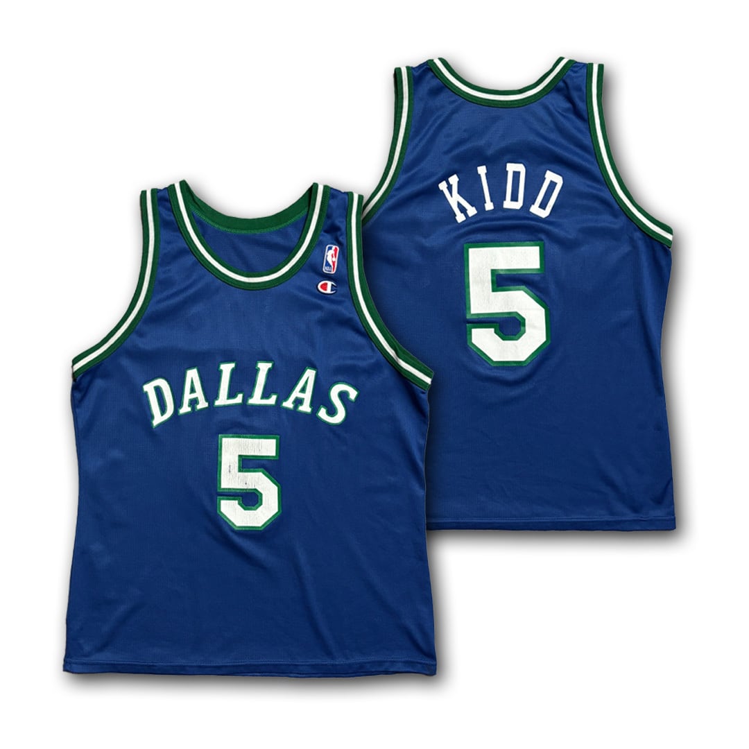 Jason Kidd 【Dallas Mavericks】 Game Shirt. Champion