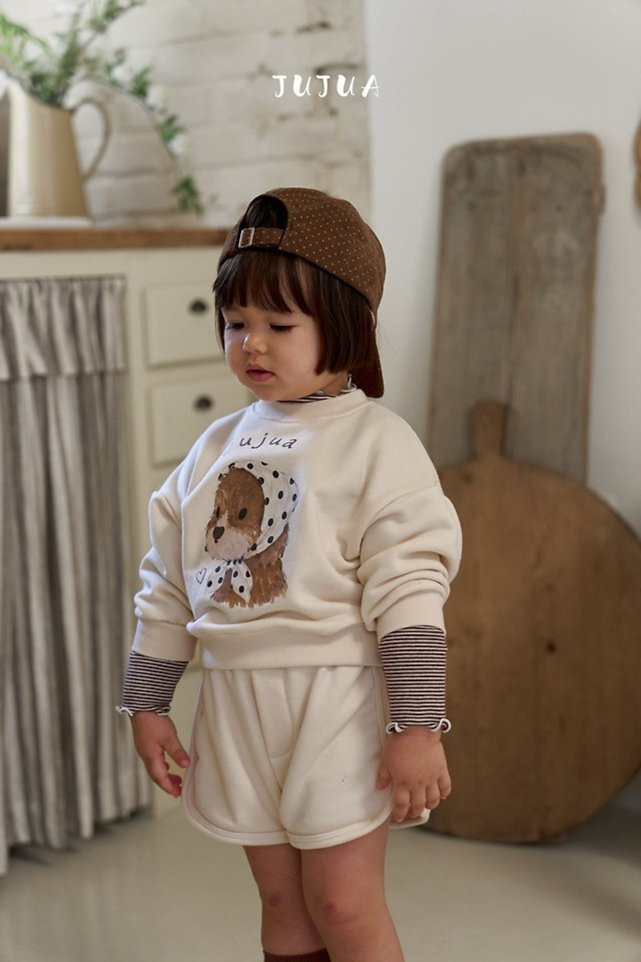 韓国子供服 / JUJUA / 26Autumn / ポポ スウェットシャツ / 秋服 *XS~XL*