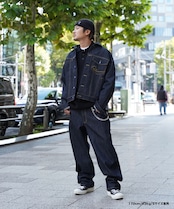 【#Re:room】VINTAGE WIDE DENIM PANTS［REP230］