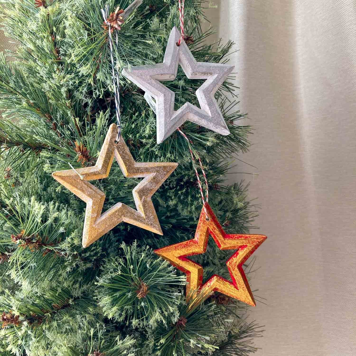 オーナメント 穴あきスター | Dua-アクセサリーパーツショップ