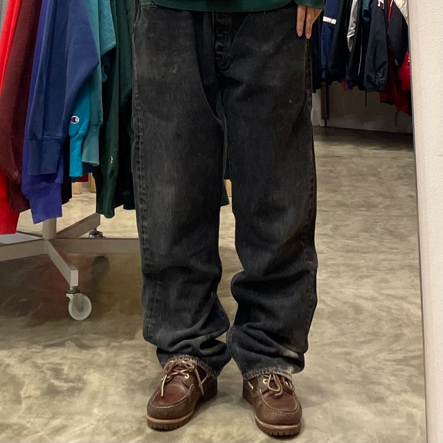 【Levi's/リーバイス】501  ブラックデニム