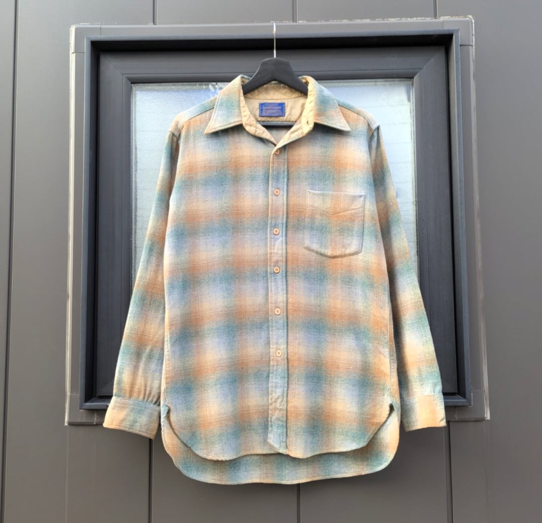 80s pendleton ombre wool shirt 小岩店