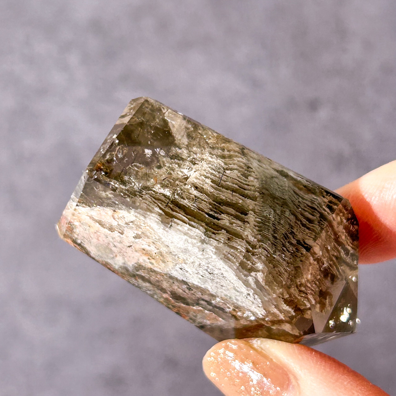 千層ガーデン スモーキークォーツ ブラックルチル