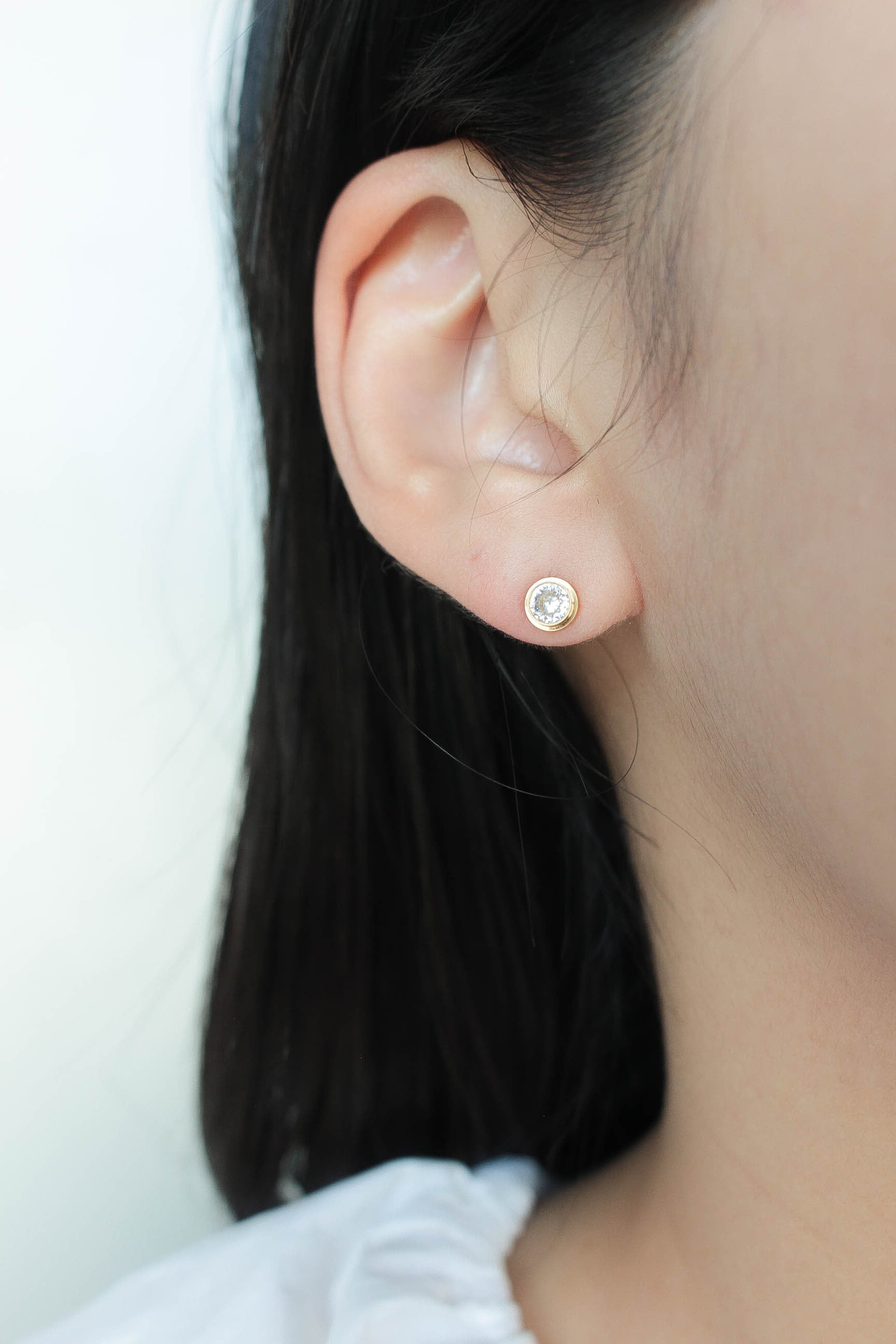 Half Eternity Pierce | ebine(エビネ)|金属アレルギー対応アクセサリー