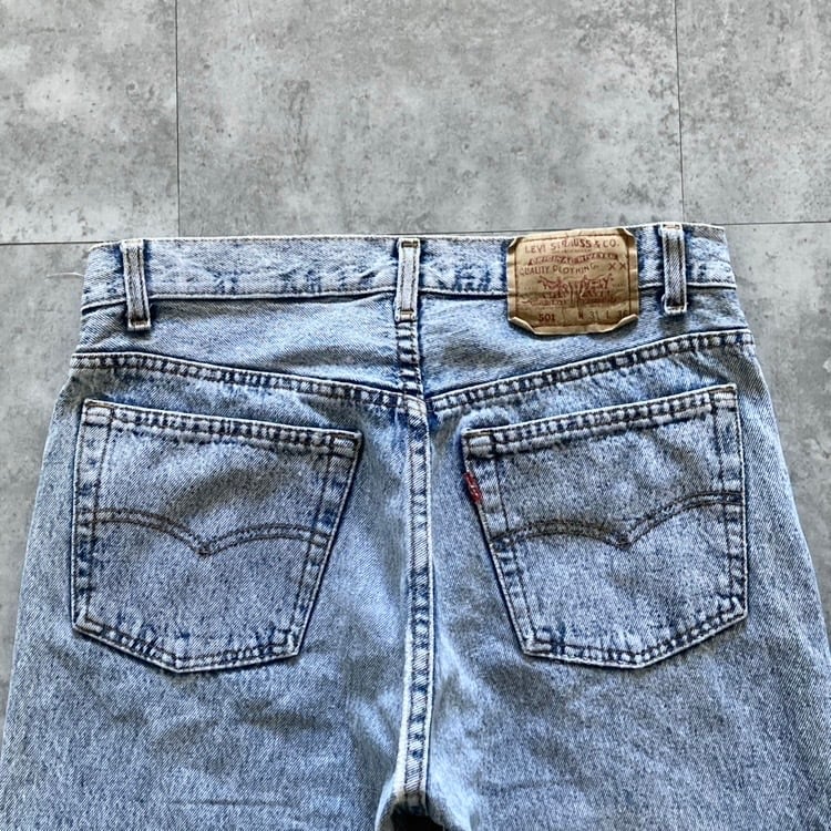 W31 L36】90's US.Levis 501 リーバイス エルパソ工場(511) ボタン裏