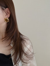 SS ヴィンテージスクエアピアス