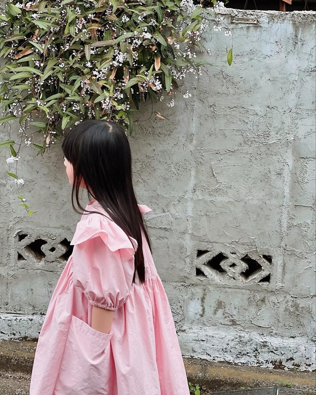 KIDS（original）パフスリーブワンピース