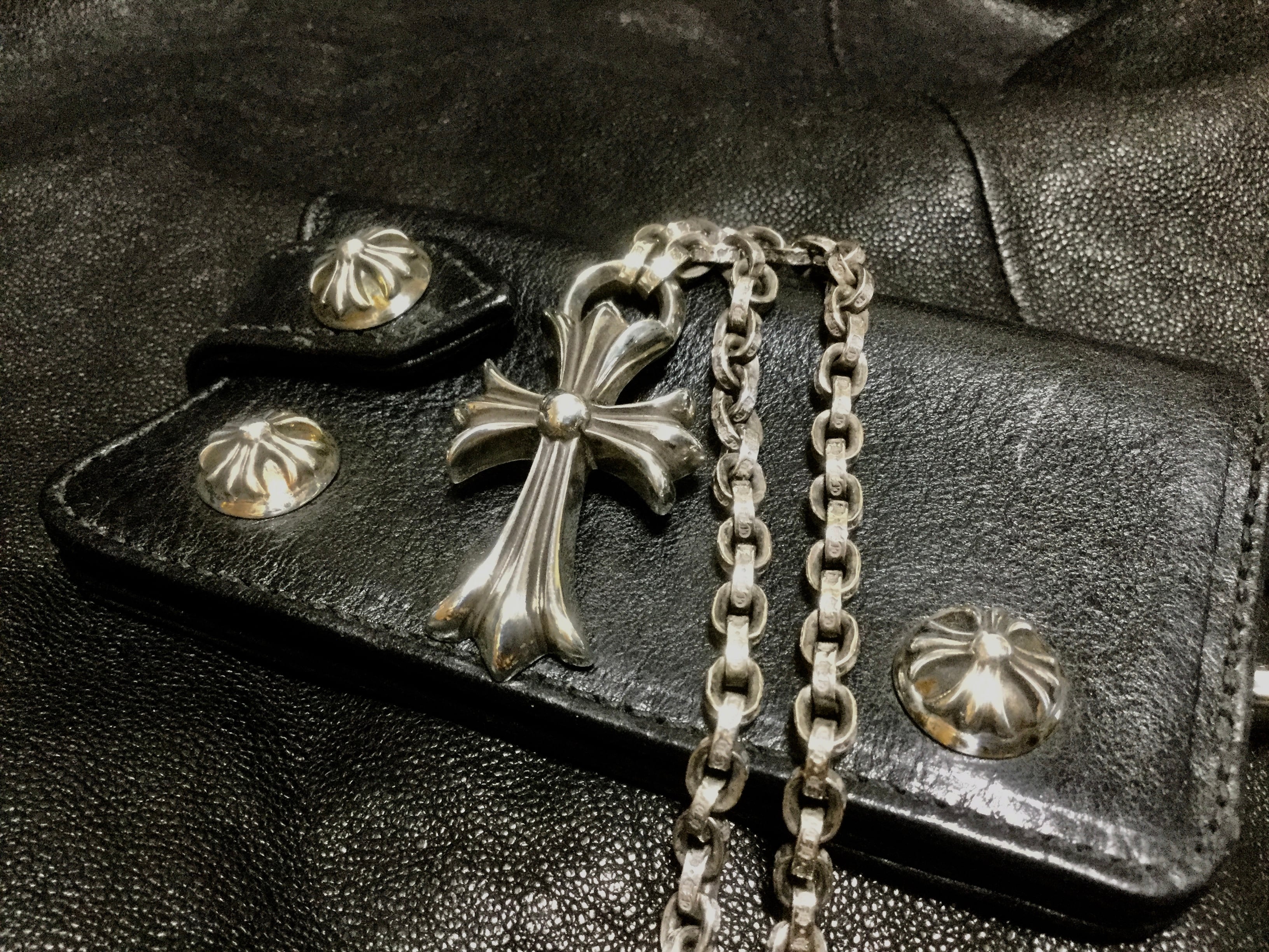 CHROME HEARTS クロスペンダント/ペーパーチェーン/20インチ